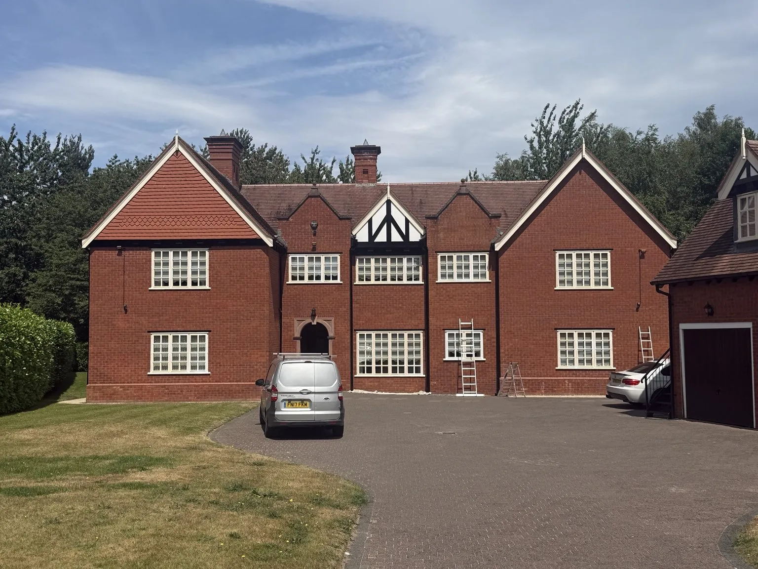 Exterior decorating project completed by JP Whyte Decorators in Cheshire