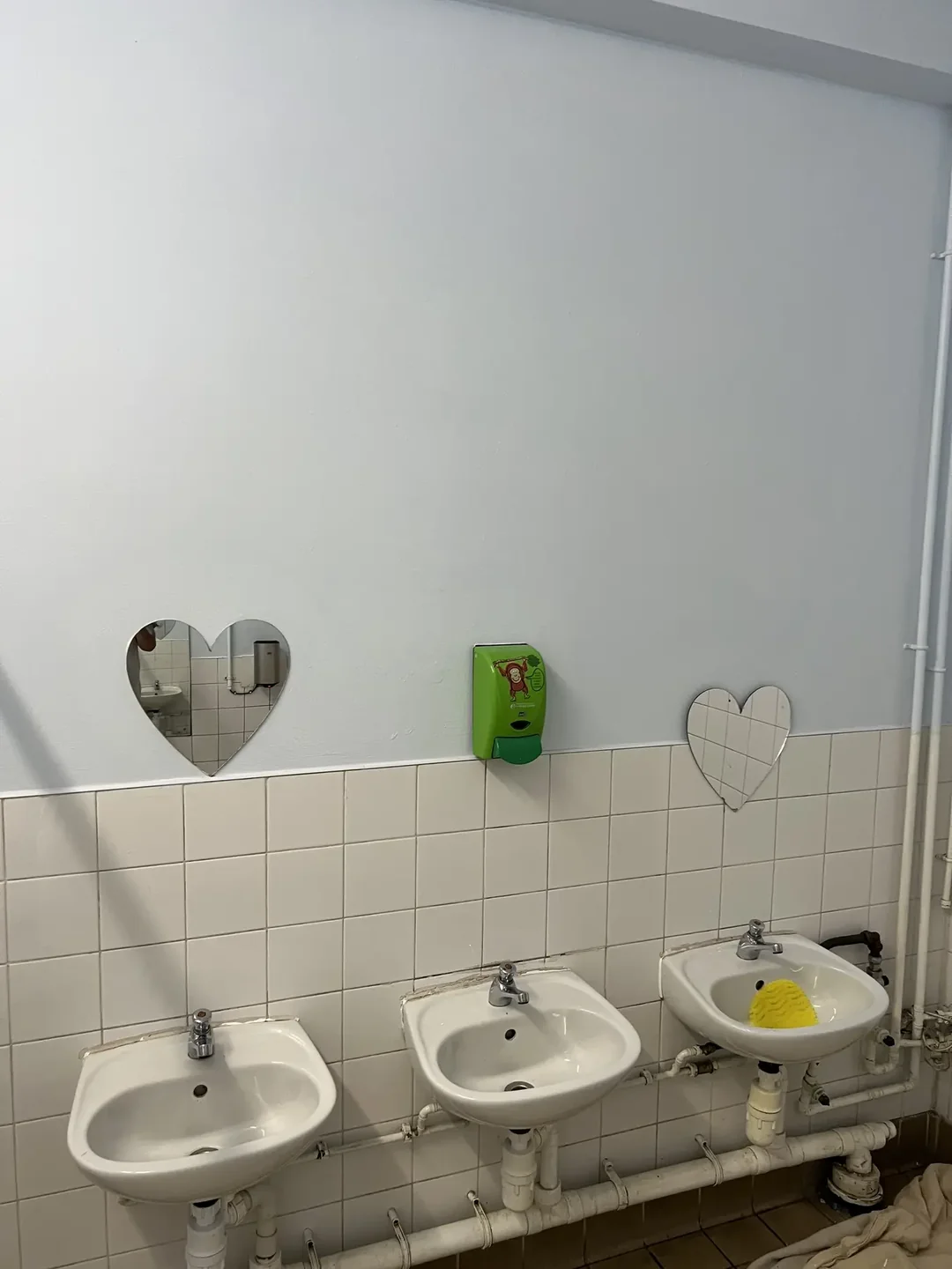 Bathroom wall decoration — after