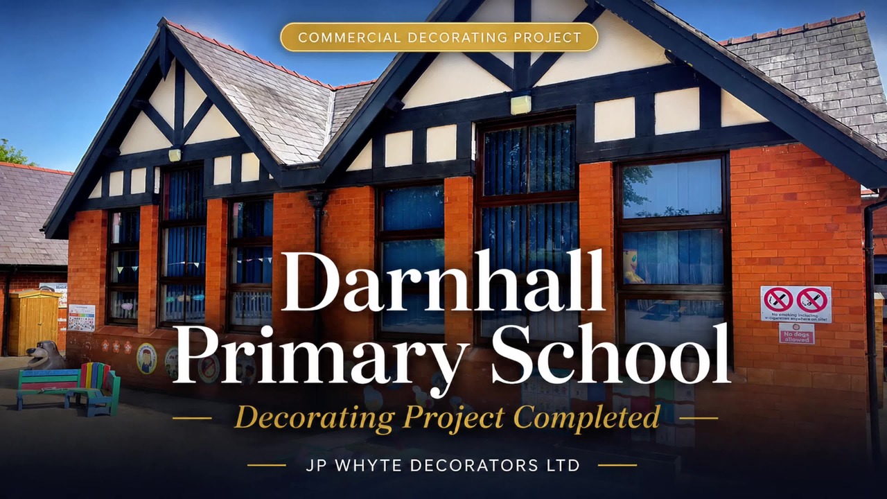 Commercial, school and property-management decorators in Cheshire.