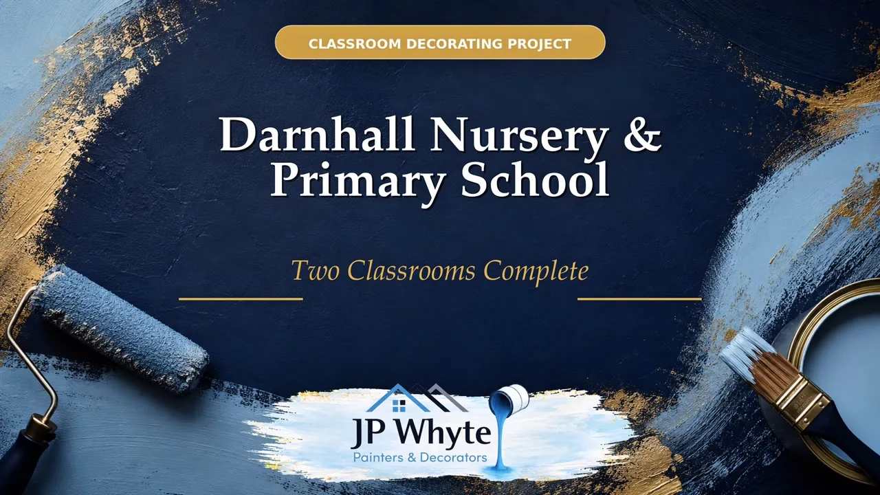 Completed classroom at Darnhall Nursery and Primary School